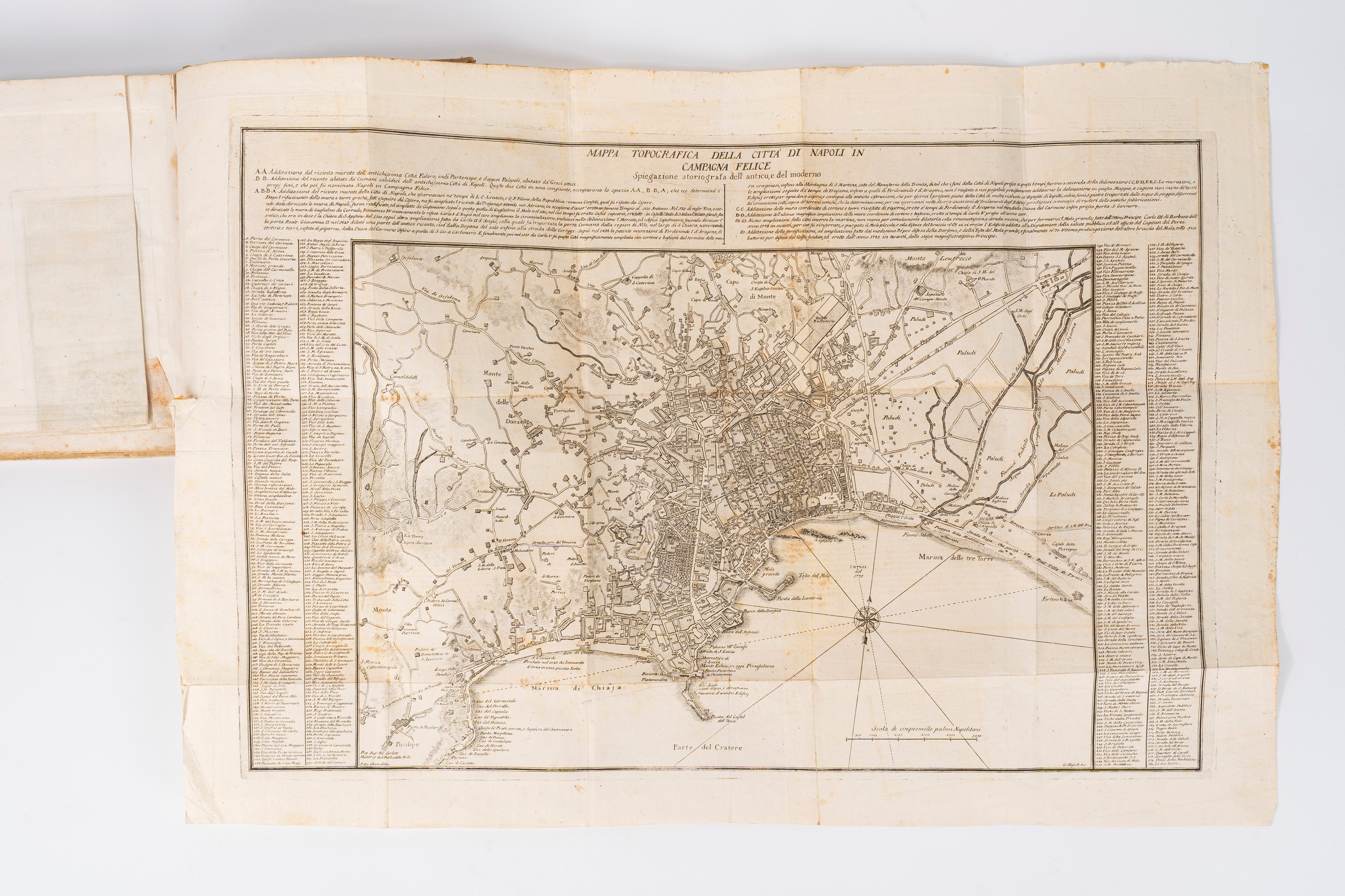 Topografia universale della città di Napoli