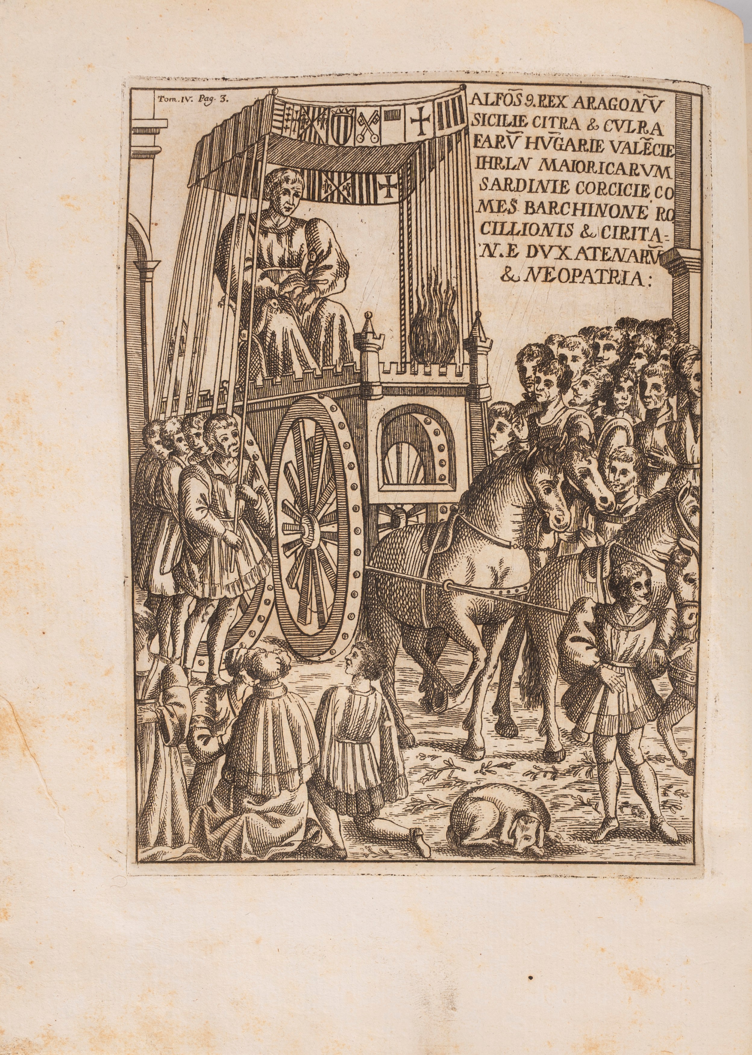 Historia della città e Regno di Napoli di Gio. Antonio Summonte napoletano ove si trattano le cos...