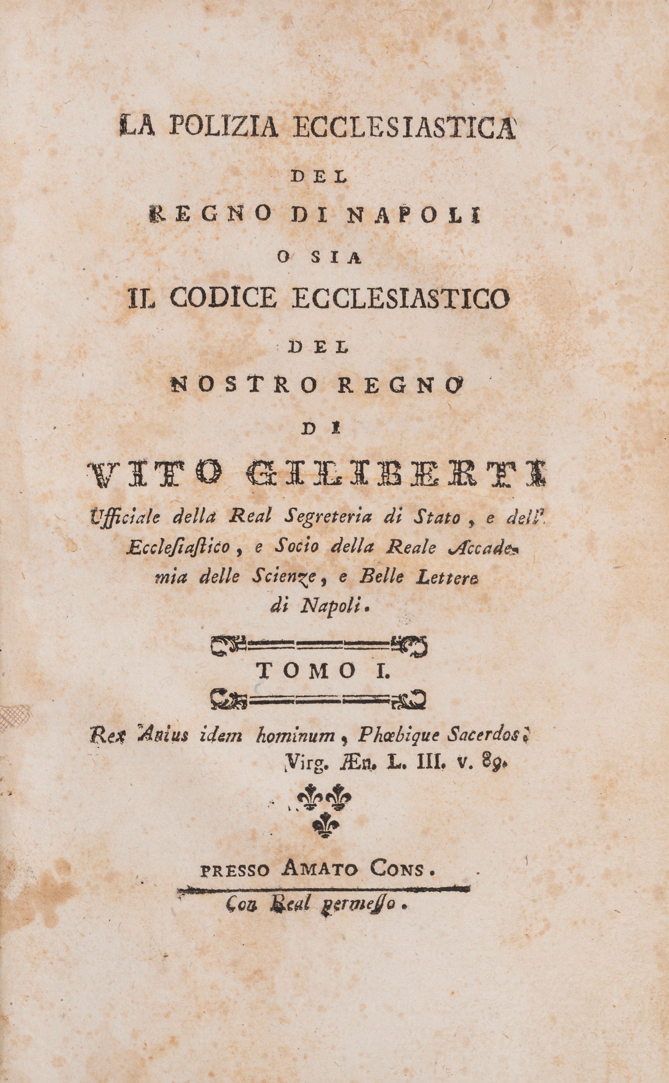 Codice delle leggi del Regno di Napoli