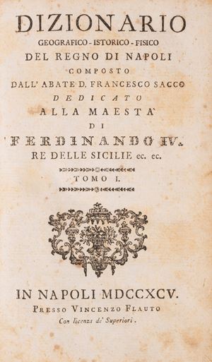 Geographical-Historical-Physical Dictionary of the Kingdom of Naples