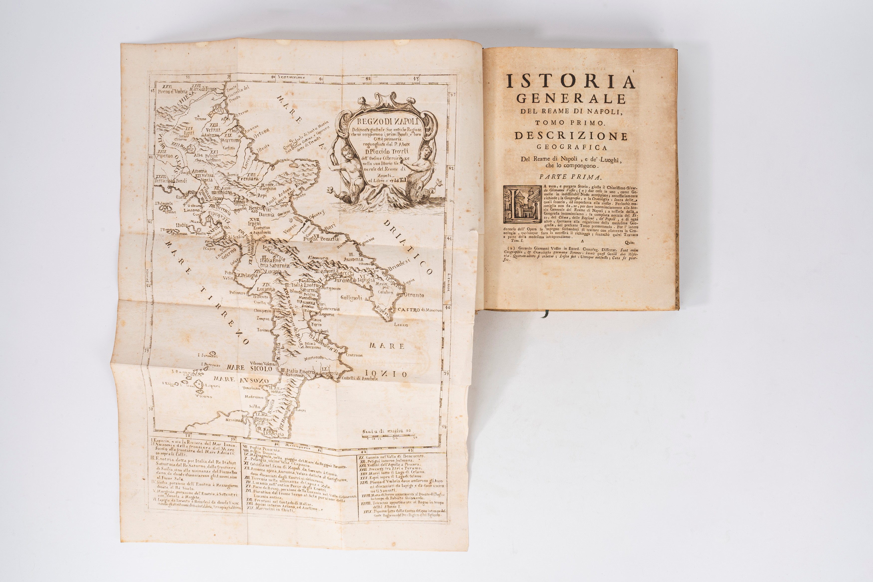 Istoria generale del Reame di Napoli, ovvero stato antico e moderno delle regioni e luoghi che 'l...