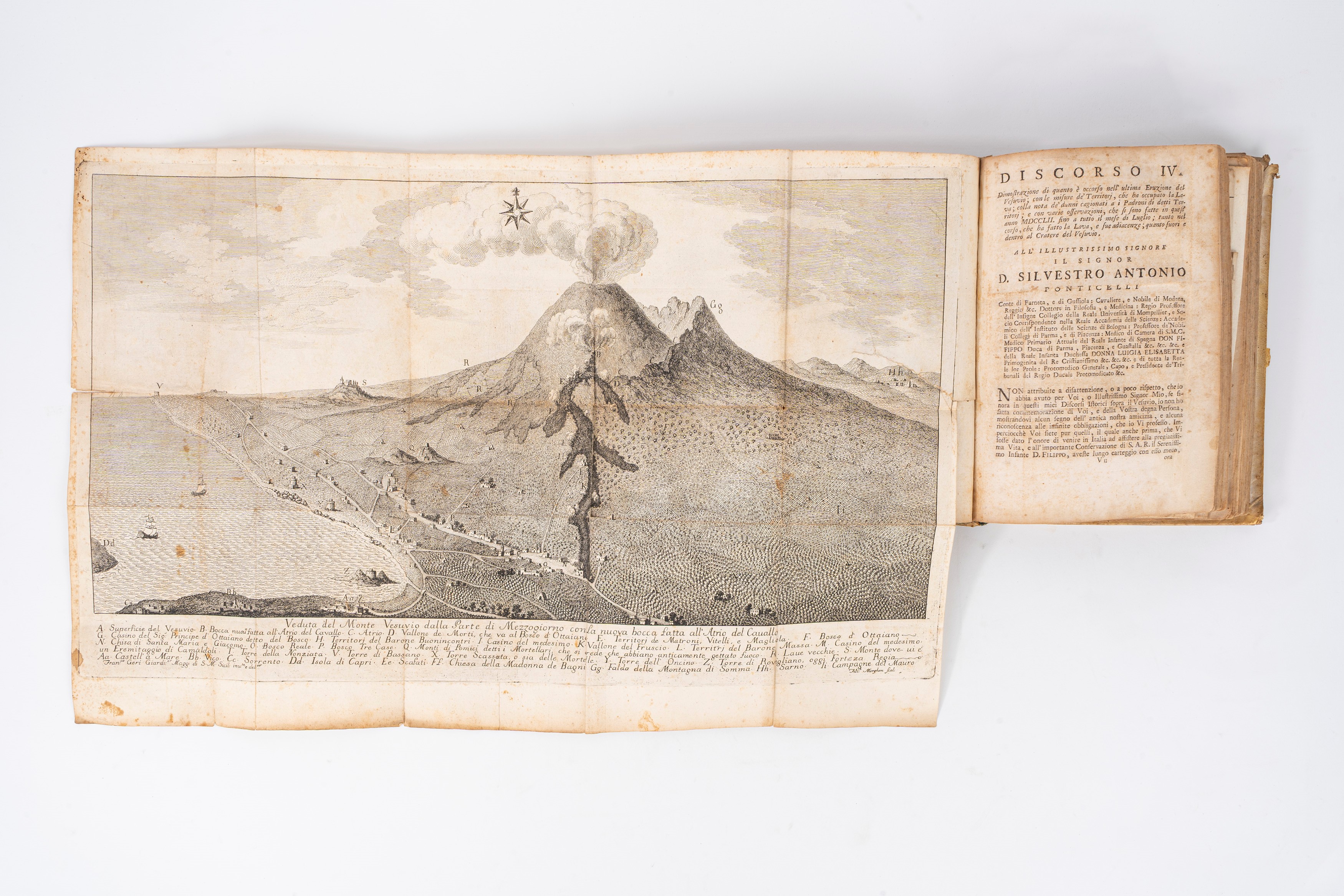 Racconto storico-filosofico del Vesuvio e particolarmente di quanto è occorso in quest'ultima eru...