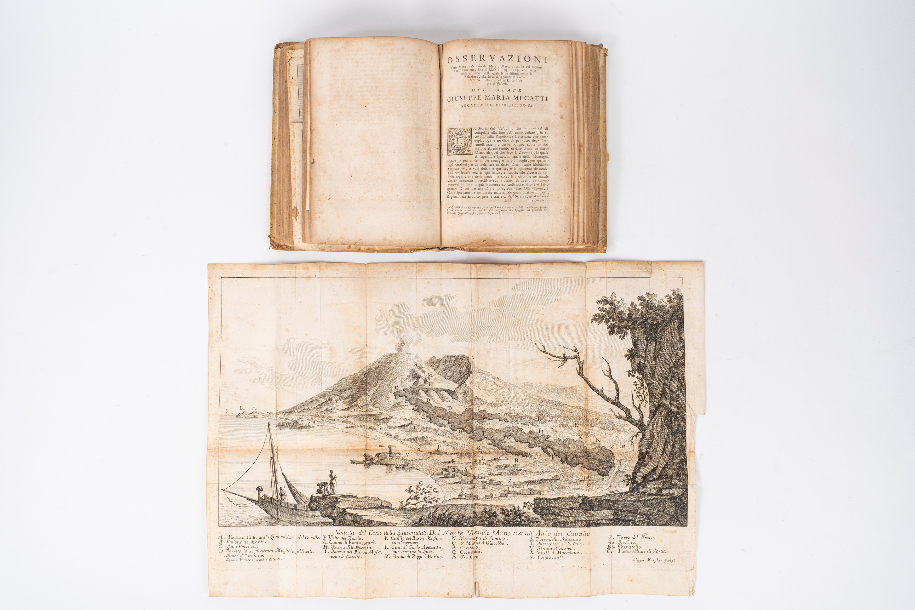 Racconto storico-filosofico del Vesuvio e particolarmente di quanto è occorso in quest'ultima eru...