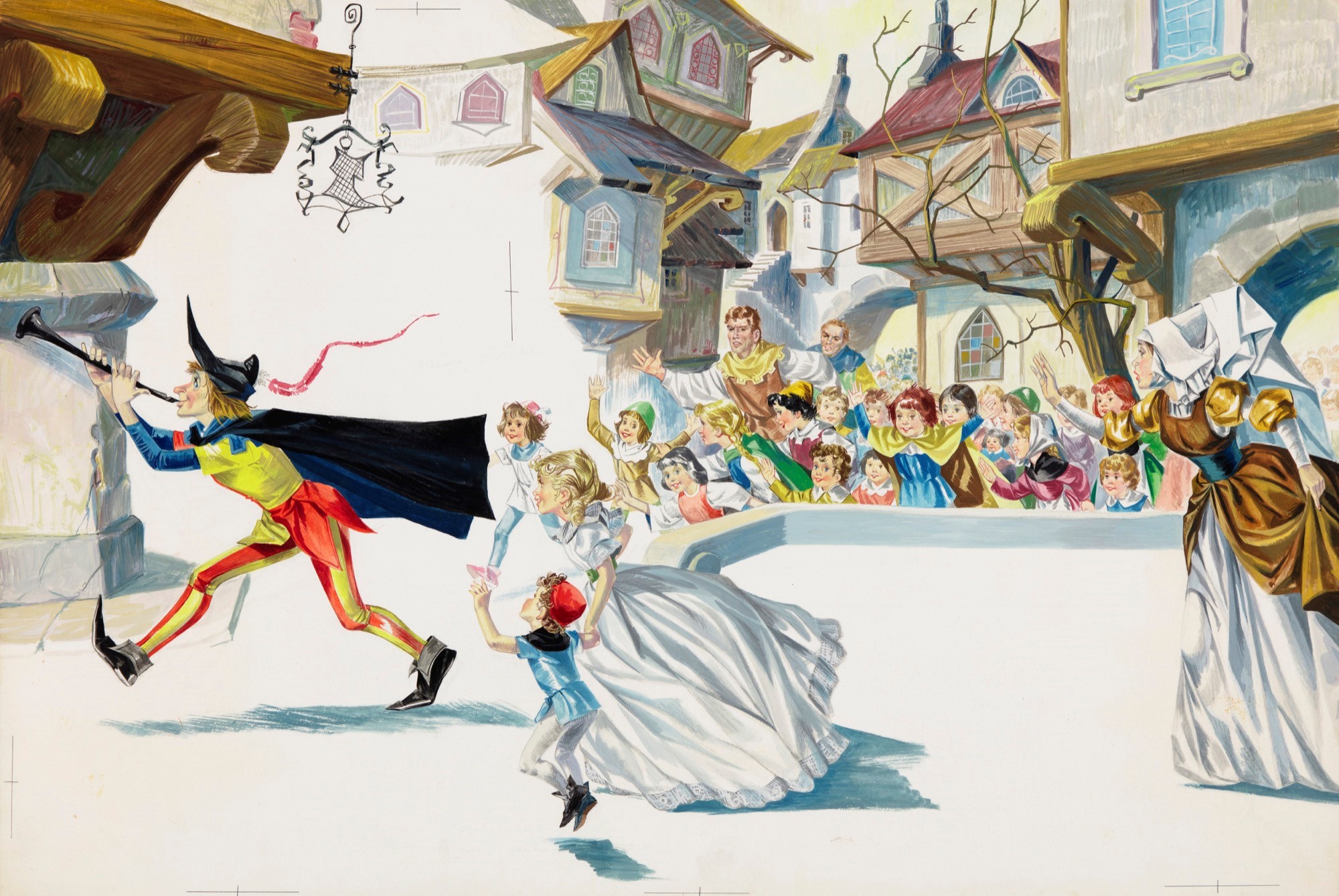 Pinardi - The Magic Piper 1966 | Fairy Tales / Original Comic Arts ...