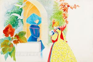 La piccola guardiana d'oche