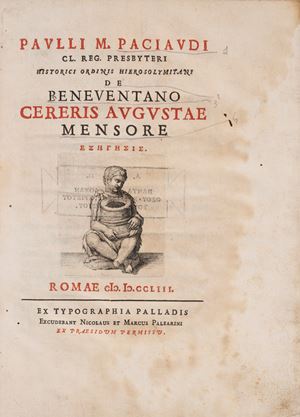 De Beneventano Cereris Augustae Mensor