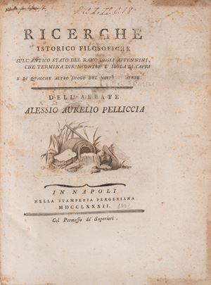 Historical and philosophical research on the ancient state of the branch of the Apennines, which ends opposite the island of Capri, and of some other places in our crater