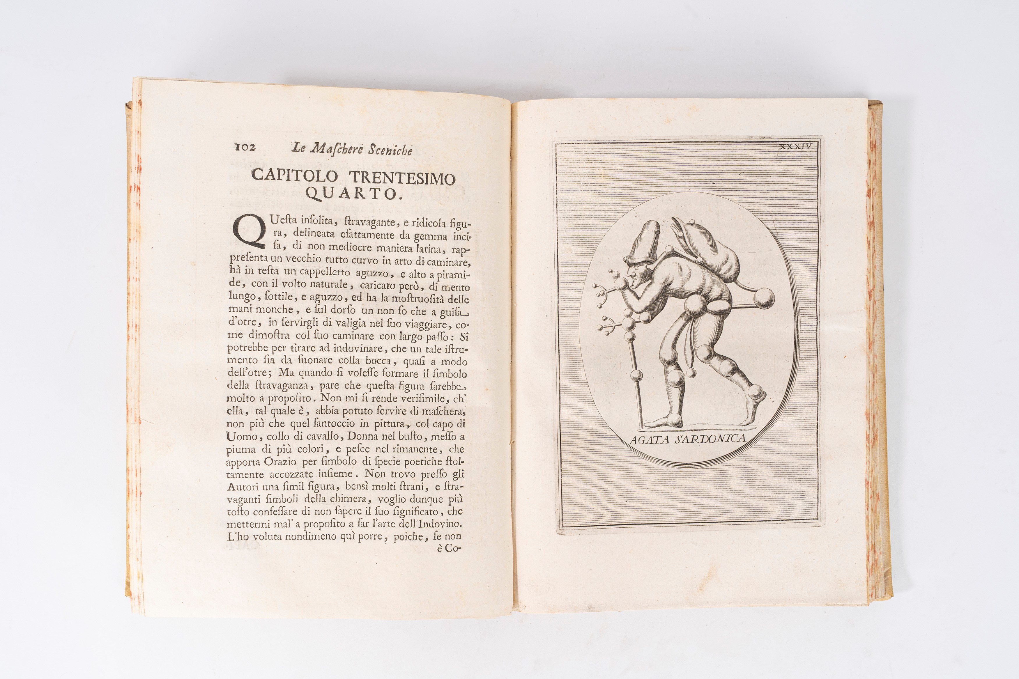 Le maschere sceniche e le figure comiche d'antichi romani