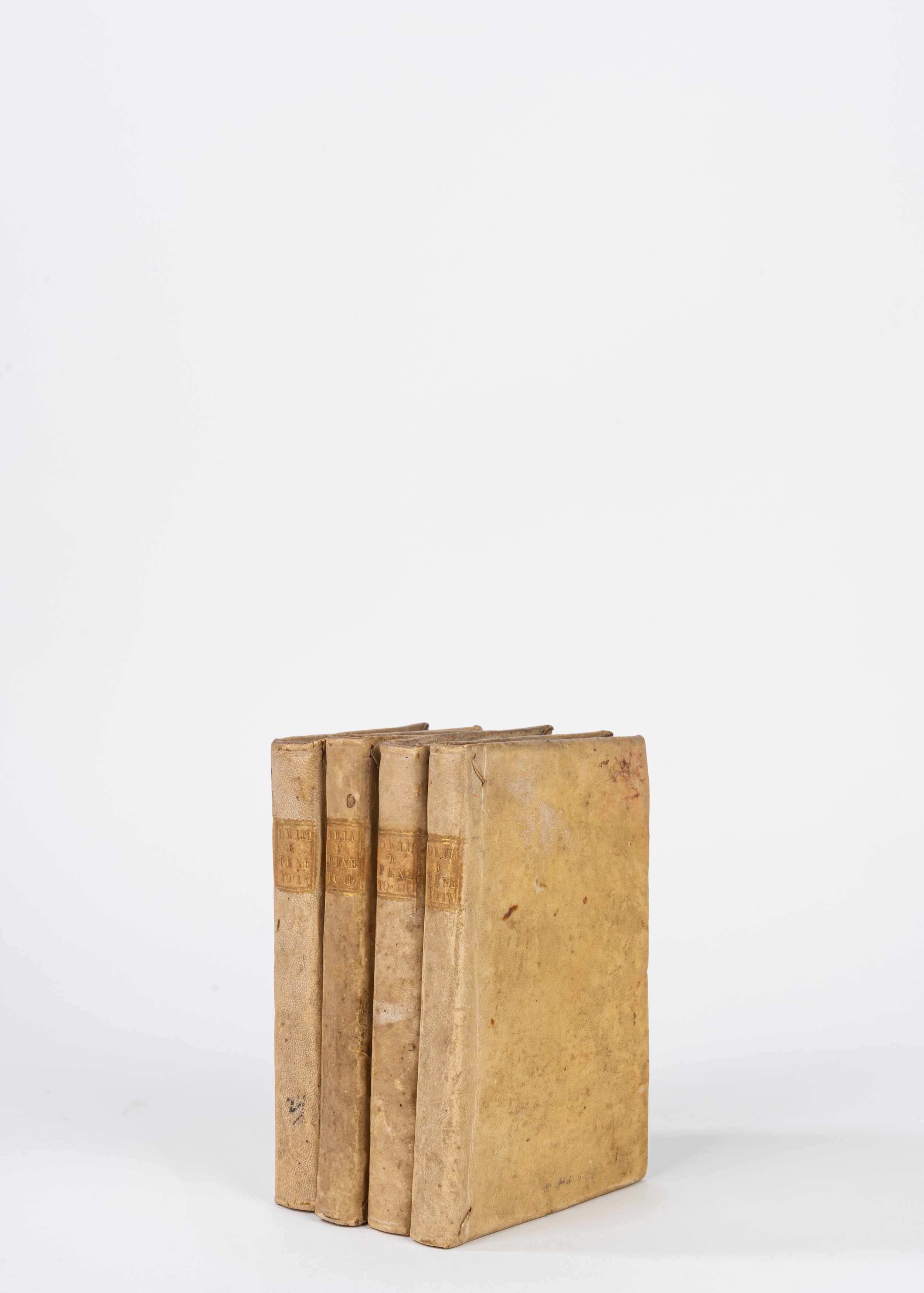 Dei delitti e delle pene edizione novissima in quattro tomi ridotta