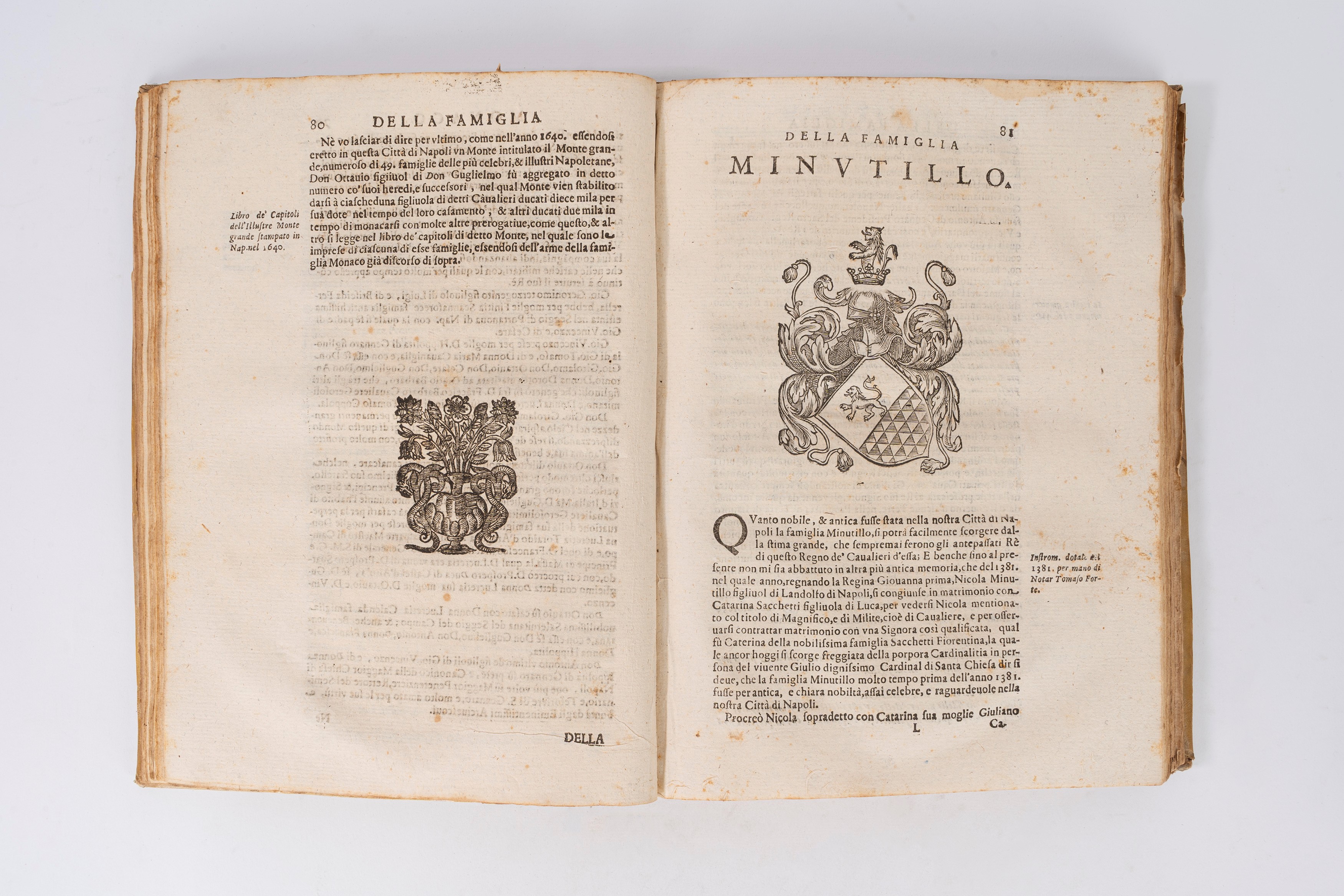 Memorie historiche di diverse famiglie nobili