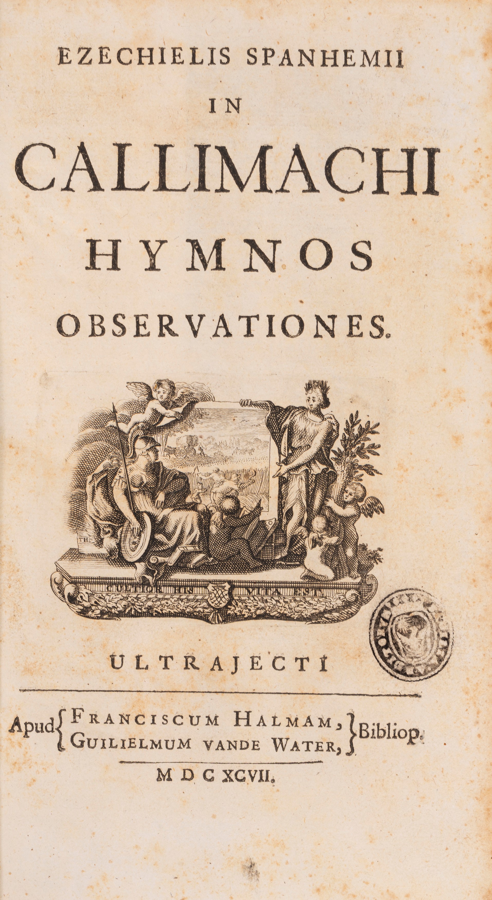 Callimachi Hymni, Epigrammata et Fragmenta - Hymnos Observationes