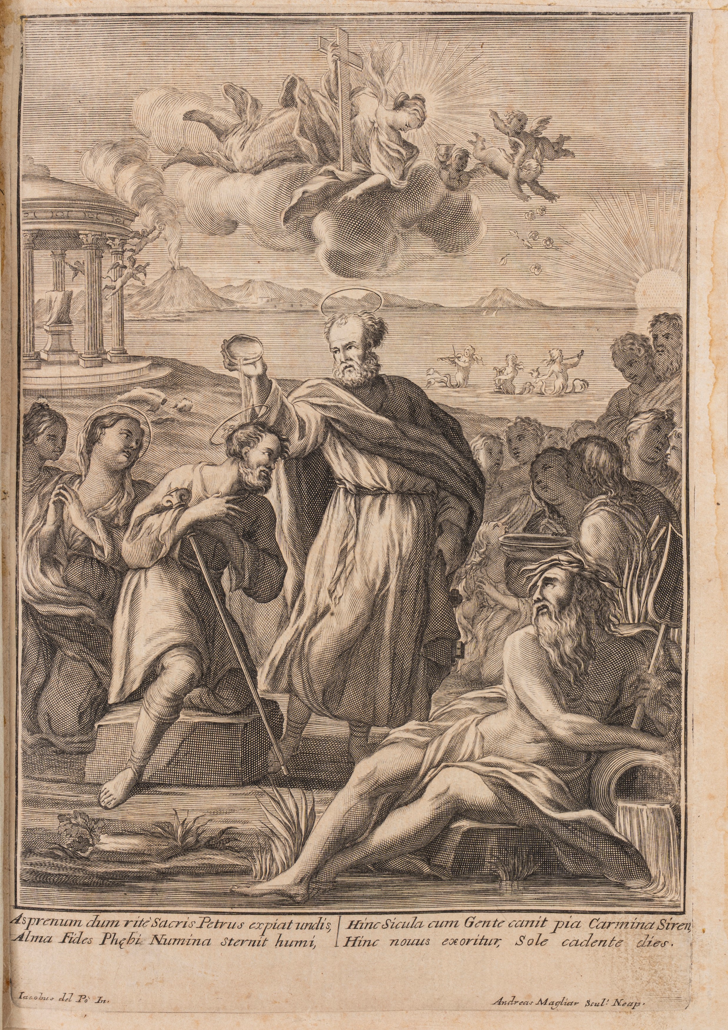 La nobiltà gloriosa nella vita di S. Aspreno Primo christiano e primo vescovo della città di Napo...