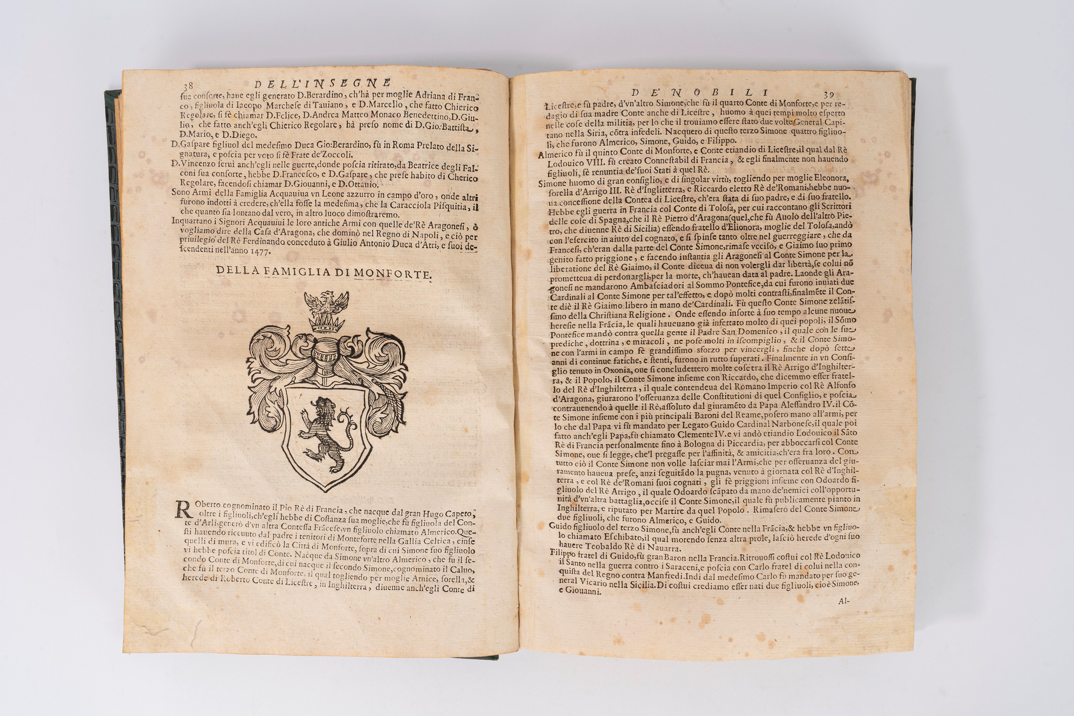 Dell'Armi overo insegne di nobili