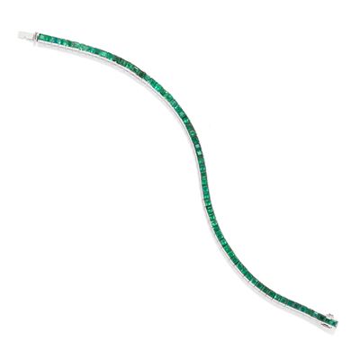 Bracciale Tennis con Smeraldi