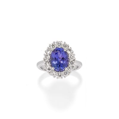 Anello con Tanzanite
