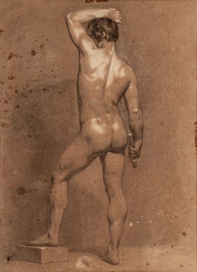 Nudo Virile di Schiena