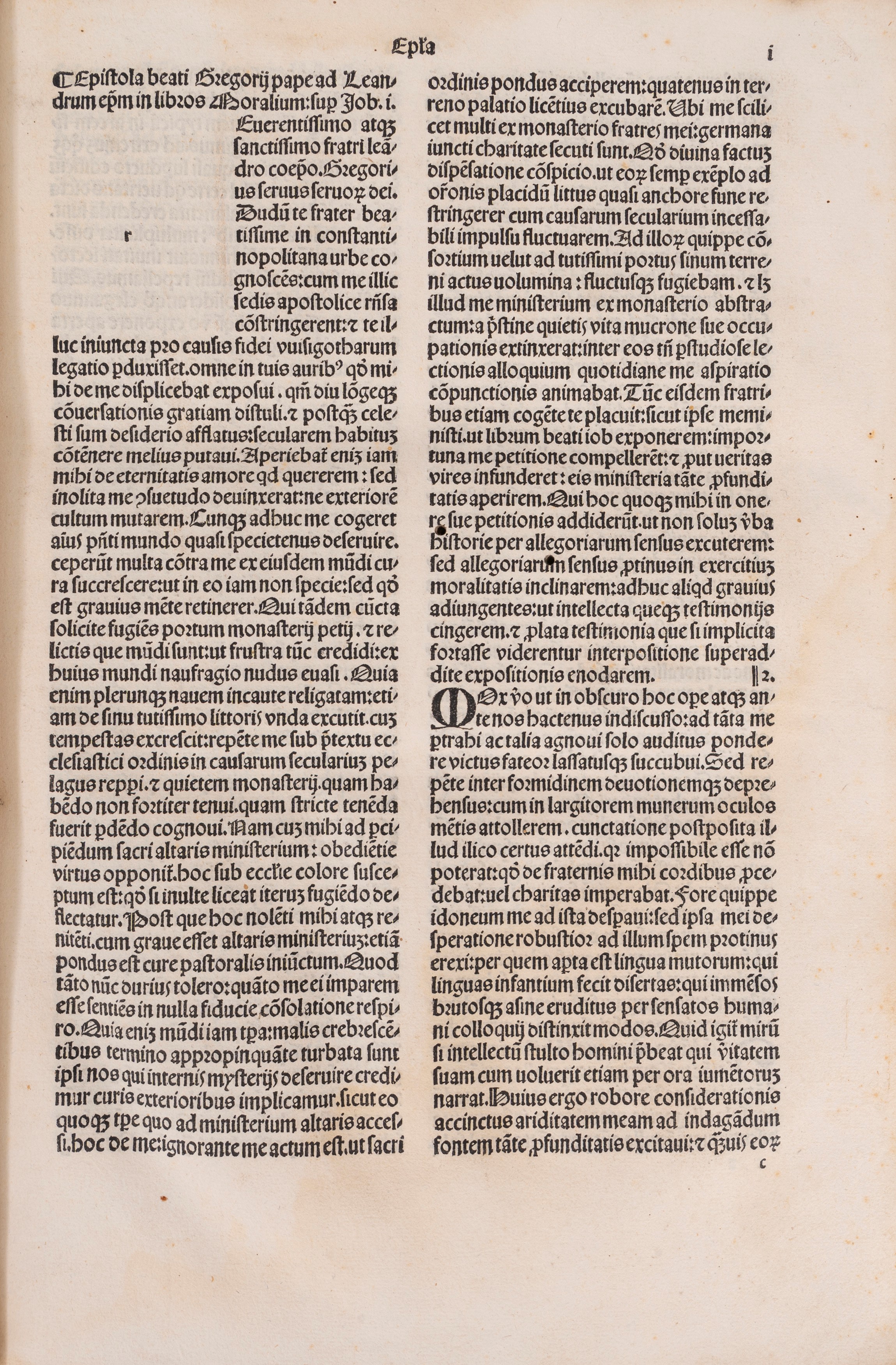 Moralia, sive Expositio in Job