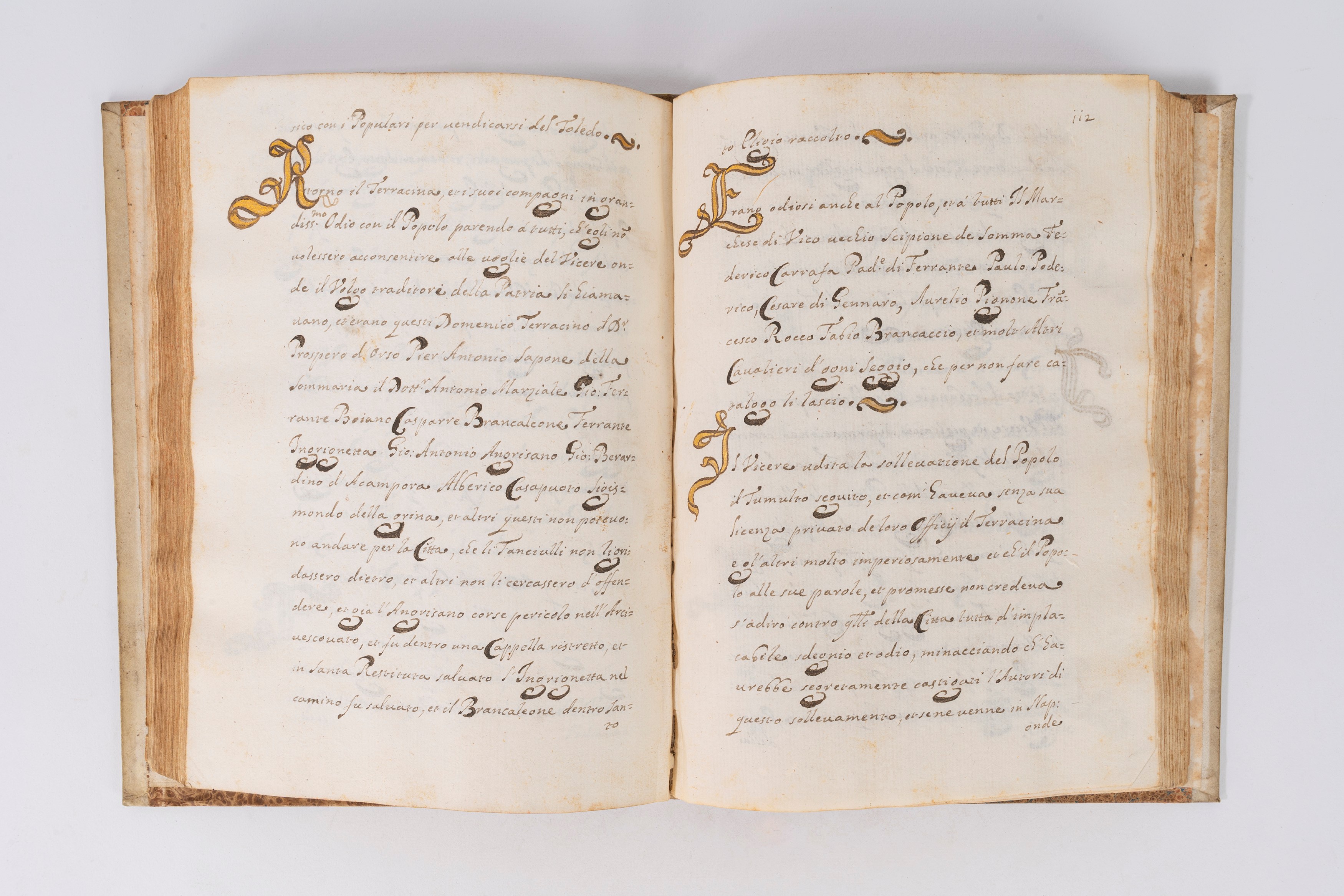 Breve racconto di quello che successe nel Regno di Napoli...per l'andata del Mag: Gio: Paulo Cora...