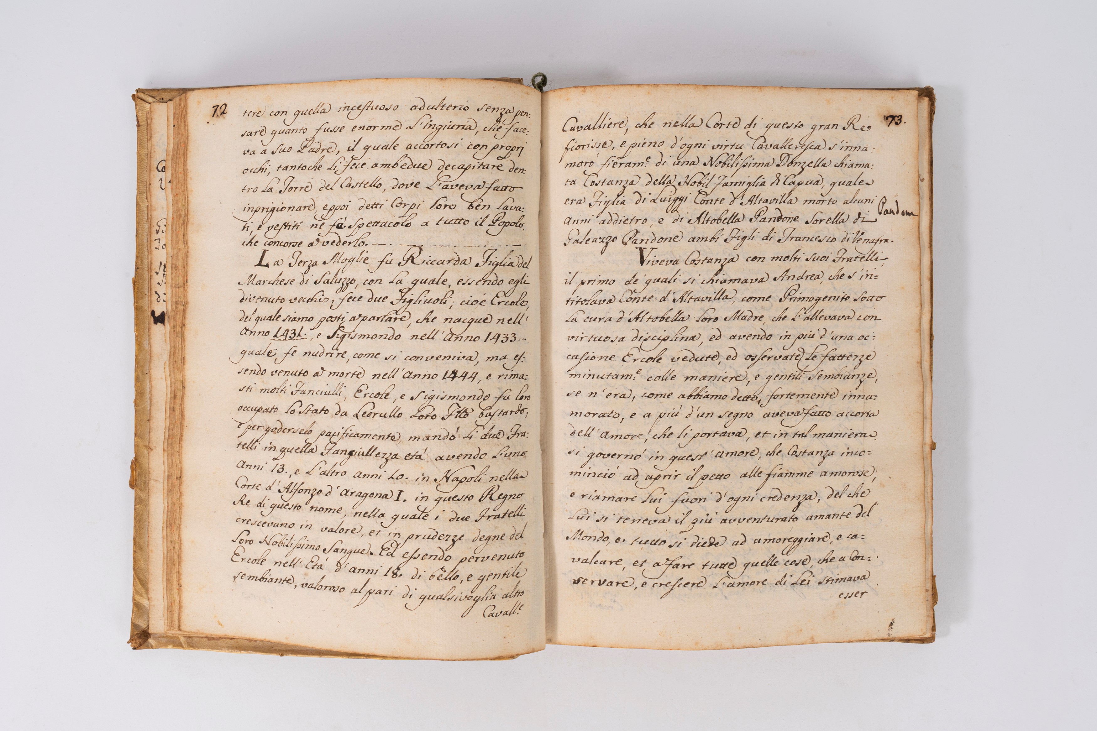 Successi tragici ed amorosi occorsi a Napoli o altrove a' Napolitani...Historia d'Heresie di Suor...