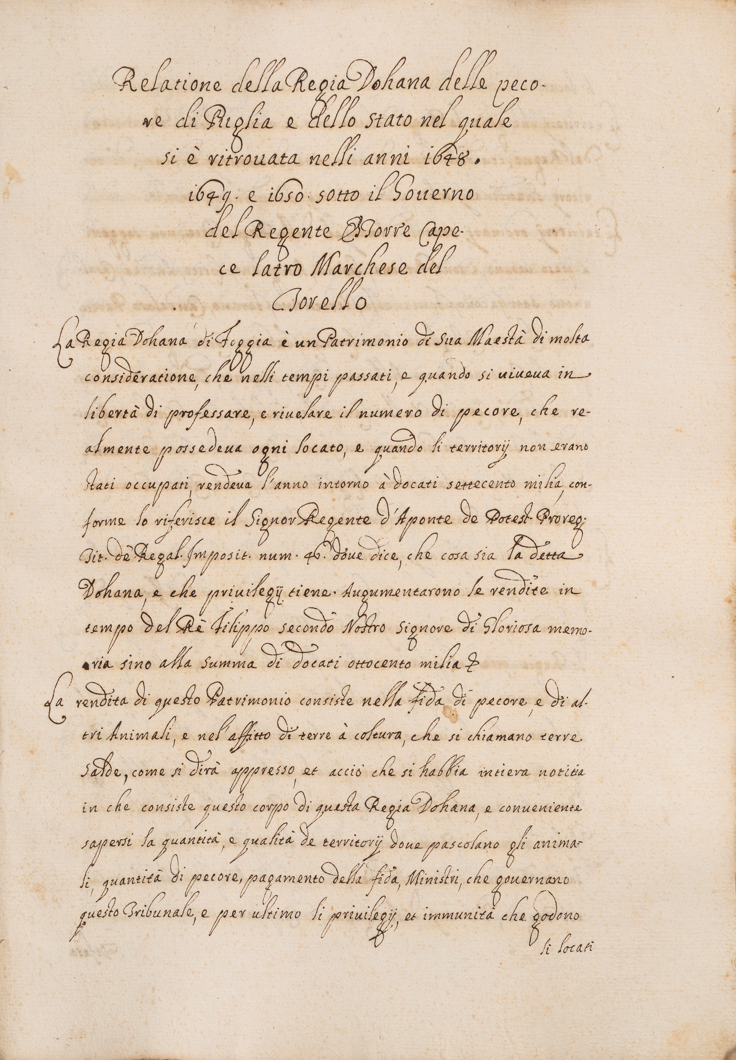 De Progressi e successi nella Città e Regno di Napoli di Notar Antonino Castaldo