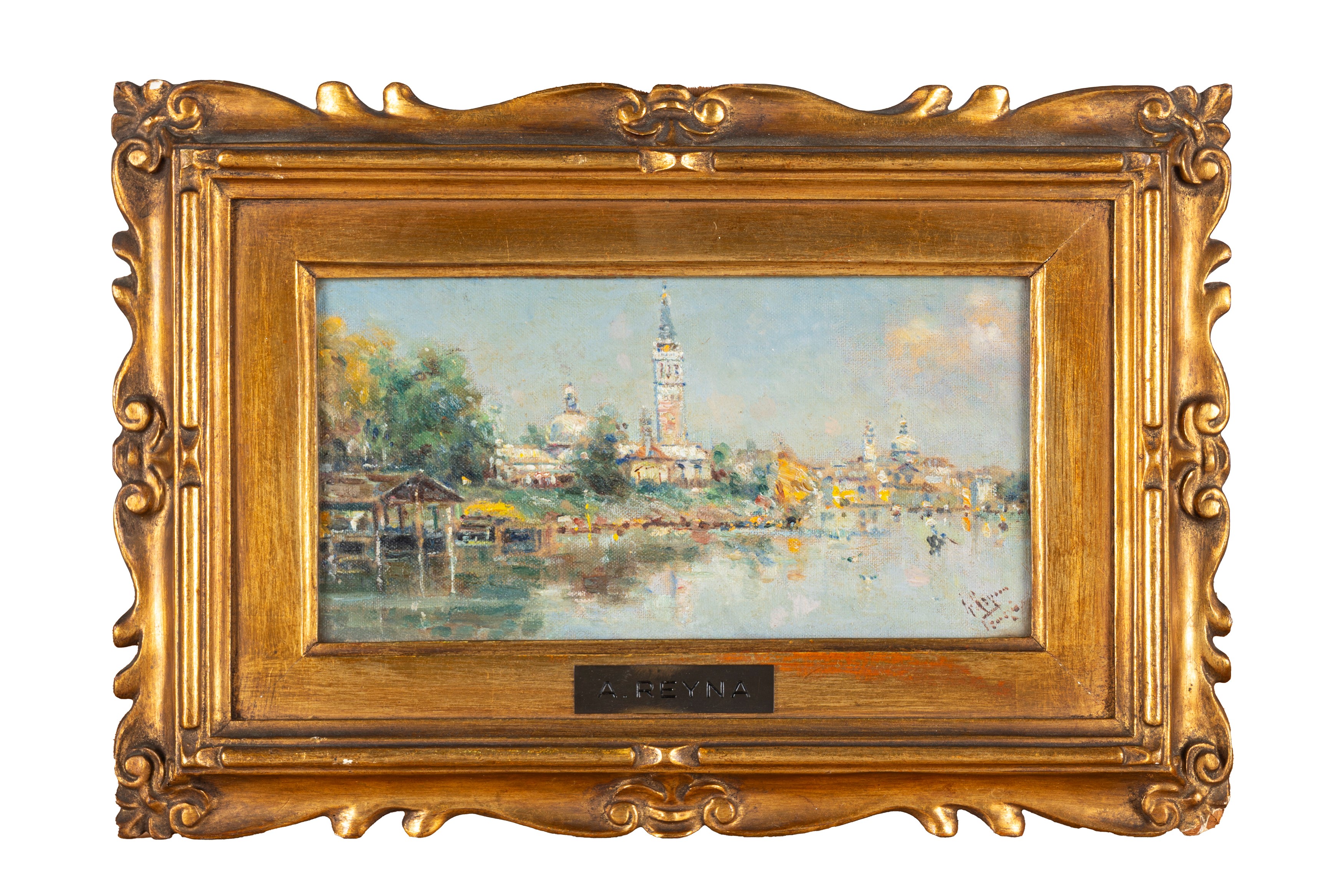 Antonio Reyna Manescau - Scorcio di Venezia