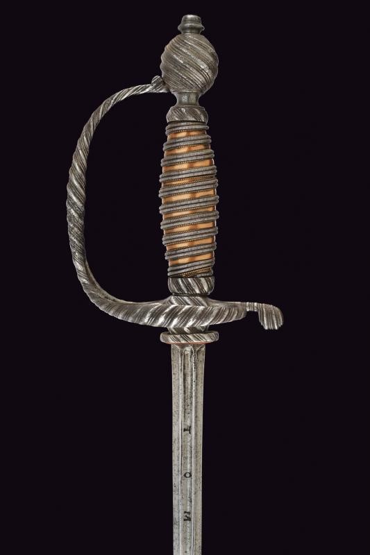 Spadino con guardia a laccio