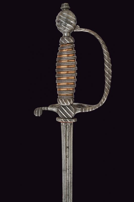 Spadino con guardia a laccio