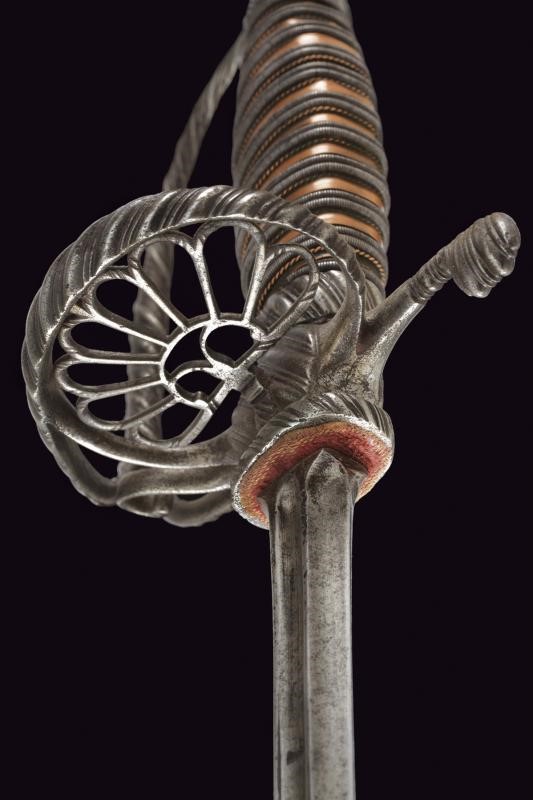 Spadino con guardia a laccio