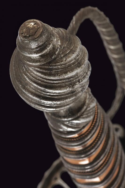 Spadino con guardia a laccio