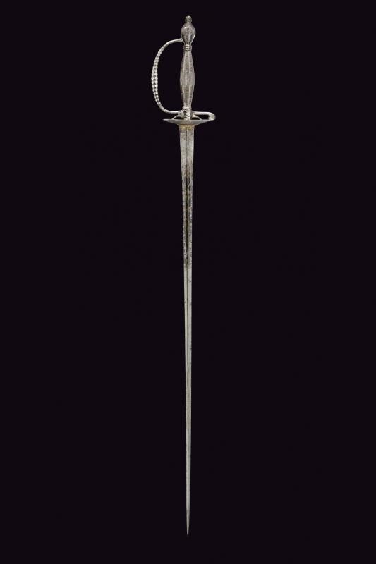 Spadino gentilizio a decoro diamantato