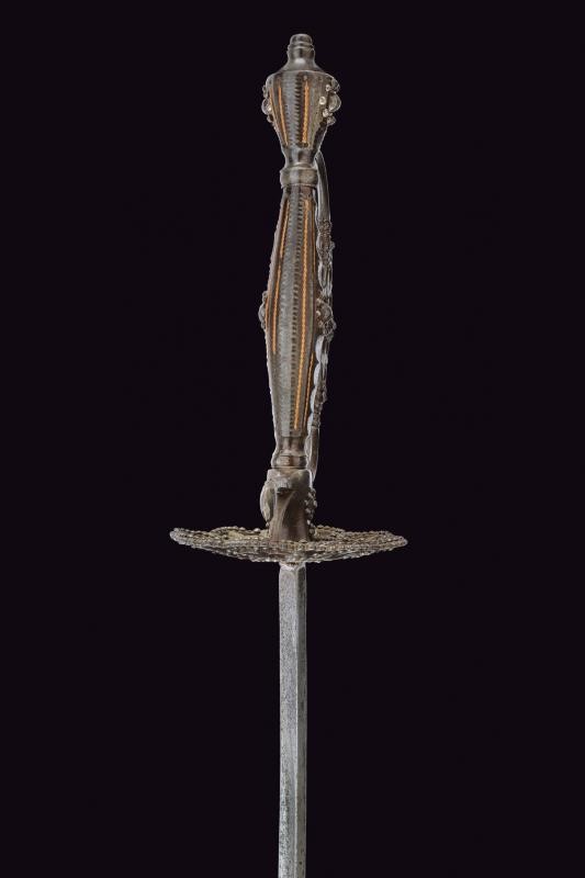 Spadino gentilizio a decoro diamantato