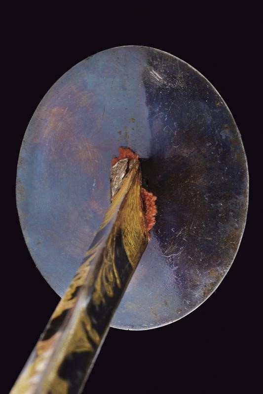 Spadino gentilizio a decoro diamantato, da lutto