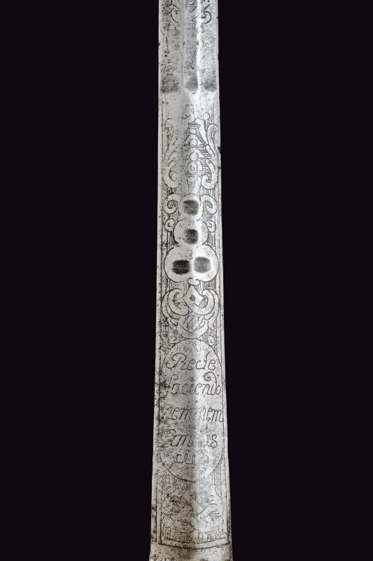 Spadino gentilizio dorato