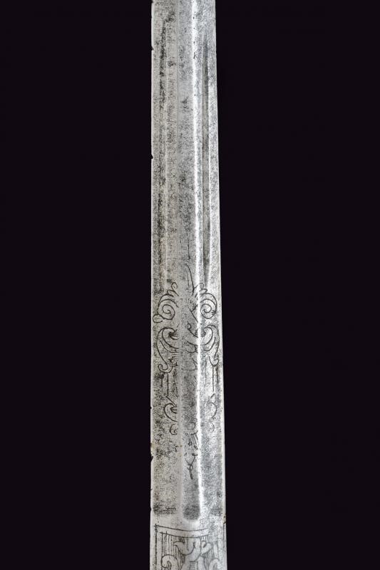 Spadino gentilizio dorato