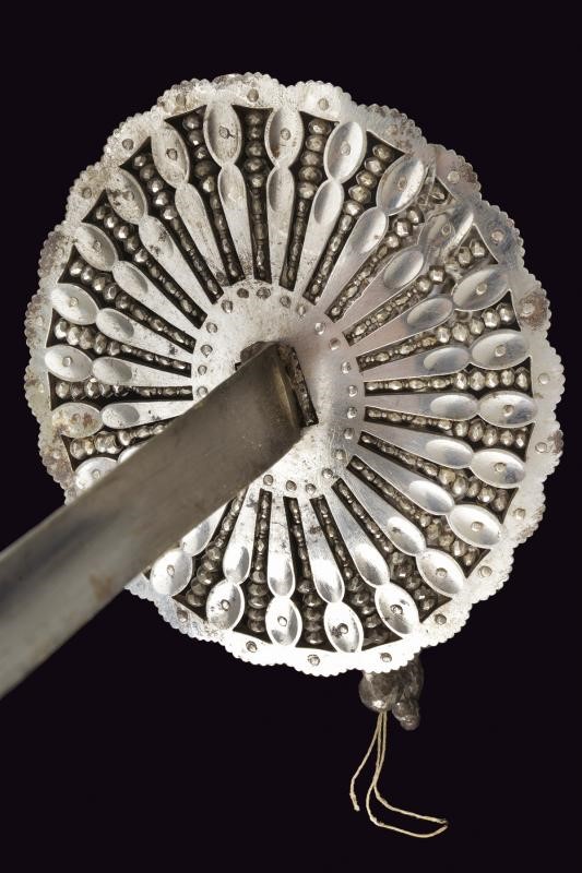 Fine spadino gentilizo a decoro diamantato