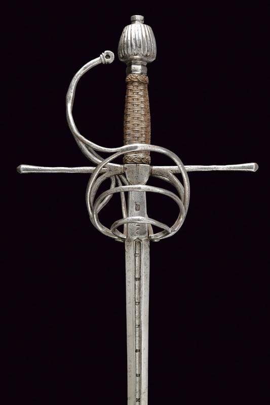 Bella spada da lato a tre ponti di Caino