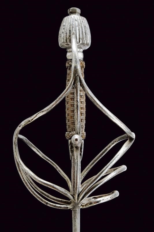 Bella spada da lato a tre ponti di Caino