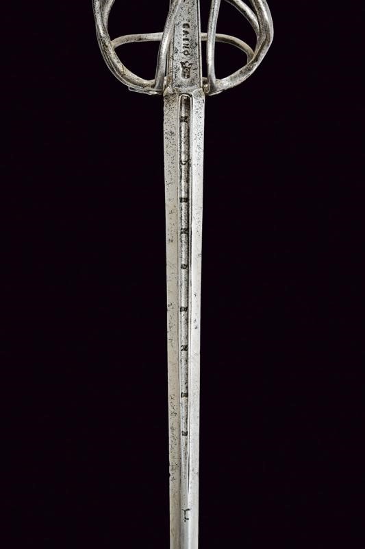 Bella spada da lato a tre ponti di Caino