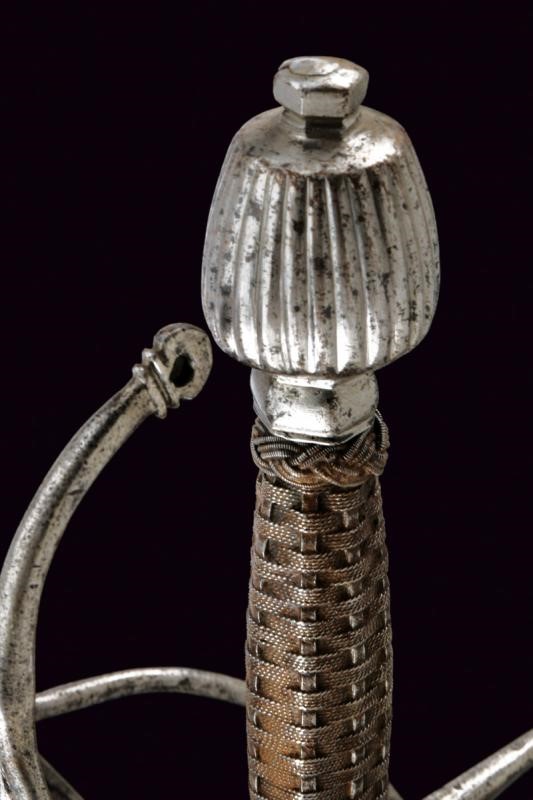 Bella spada da lato a tre ponti di Caino