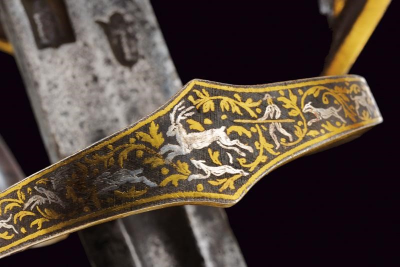 Eccezionale striscia di storicismo con fornimento di qualità eccelsa