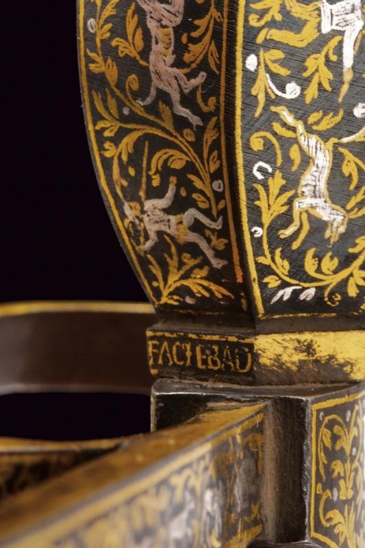 Eccezionale striscia di storicismo con fornimento di qualità eccelsa