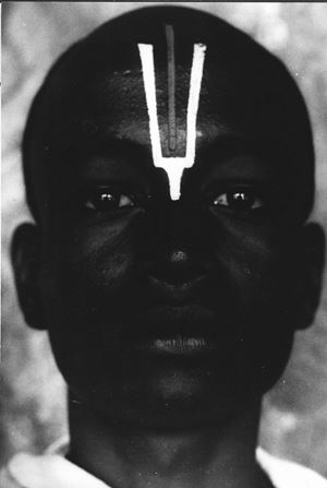 Young man in Madras, India