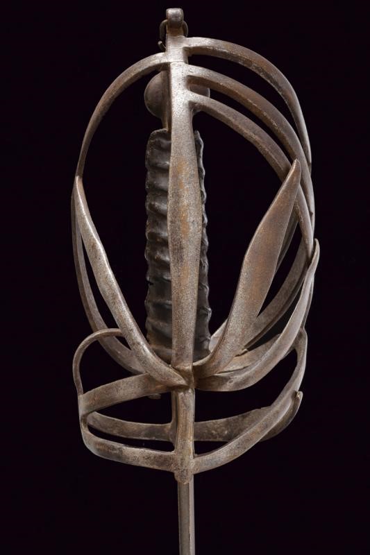 Interessante Schiavona con punzoni