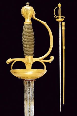 Bella spada da ufficiale