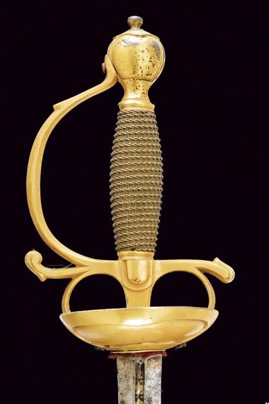 Bella spada da ufficiale