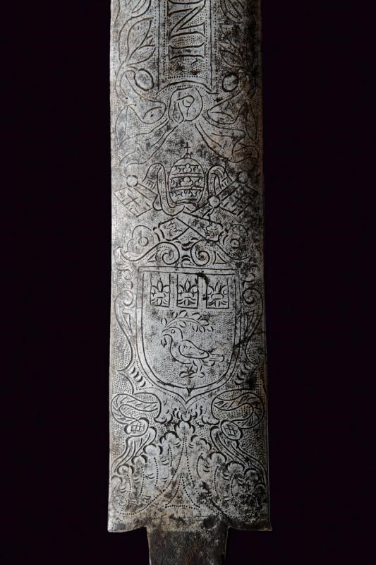 Lama dello Stocco Benedetto destinato da papa Innocenzo X a Giovanni II Casimiro Vasa