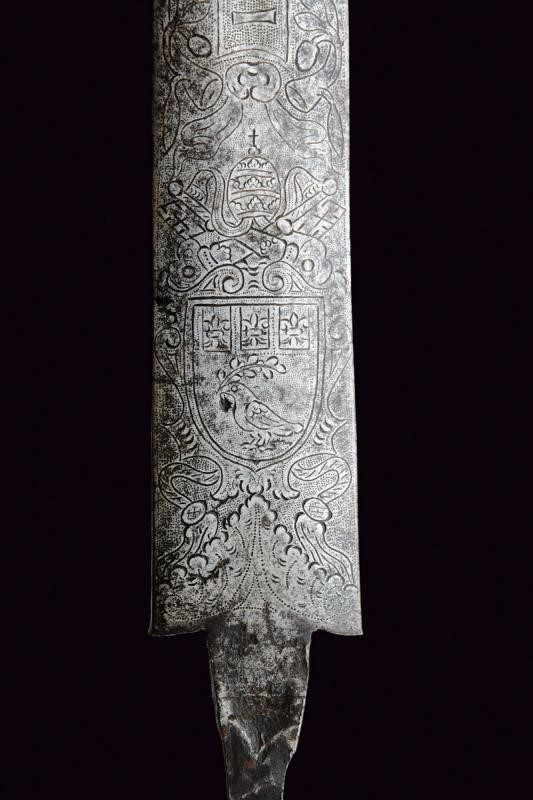 Lama dello Stocco Benedetto destinato da papa Innocenzo X a Giovanni II Casimiro Vasa