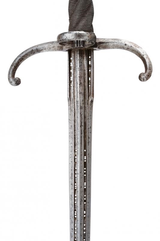 Bella daghetta mano sinistra con lama traforata