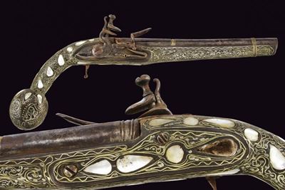 Pistola a Pietra Focaia
