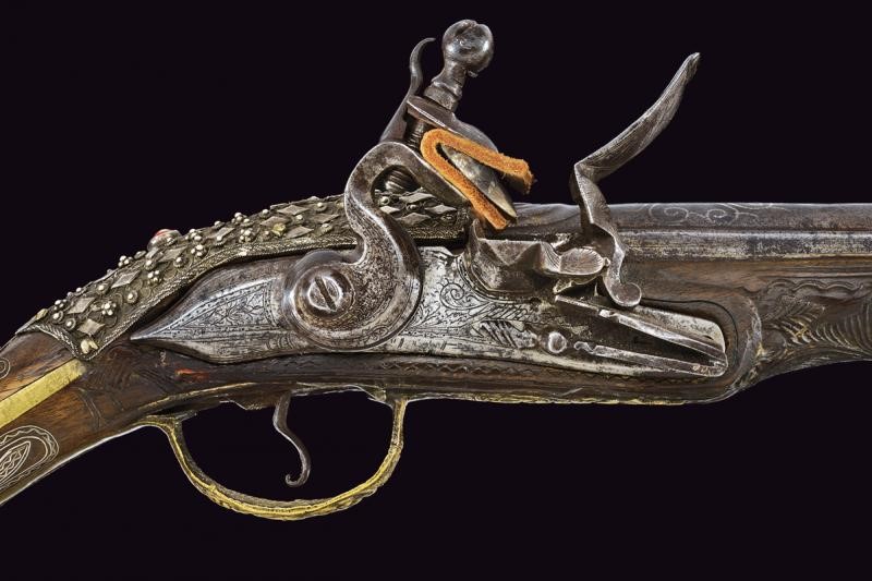 Paio di Pistole a Pietra Focaia in Stile Ali Pasha